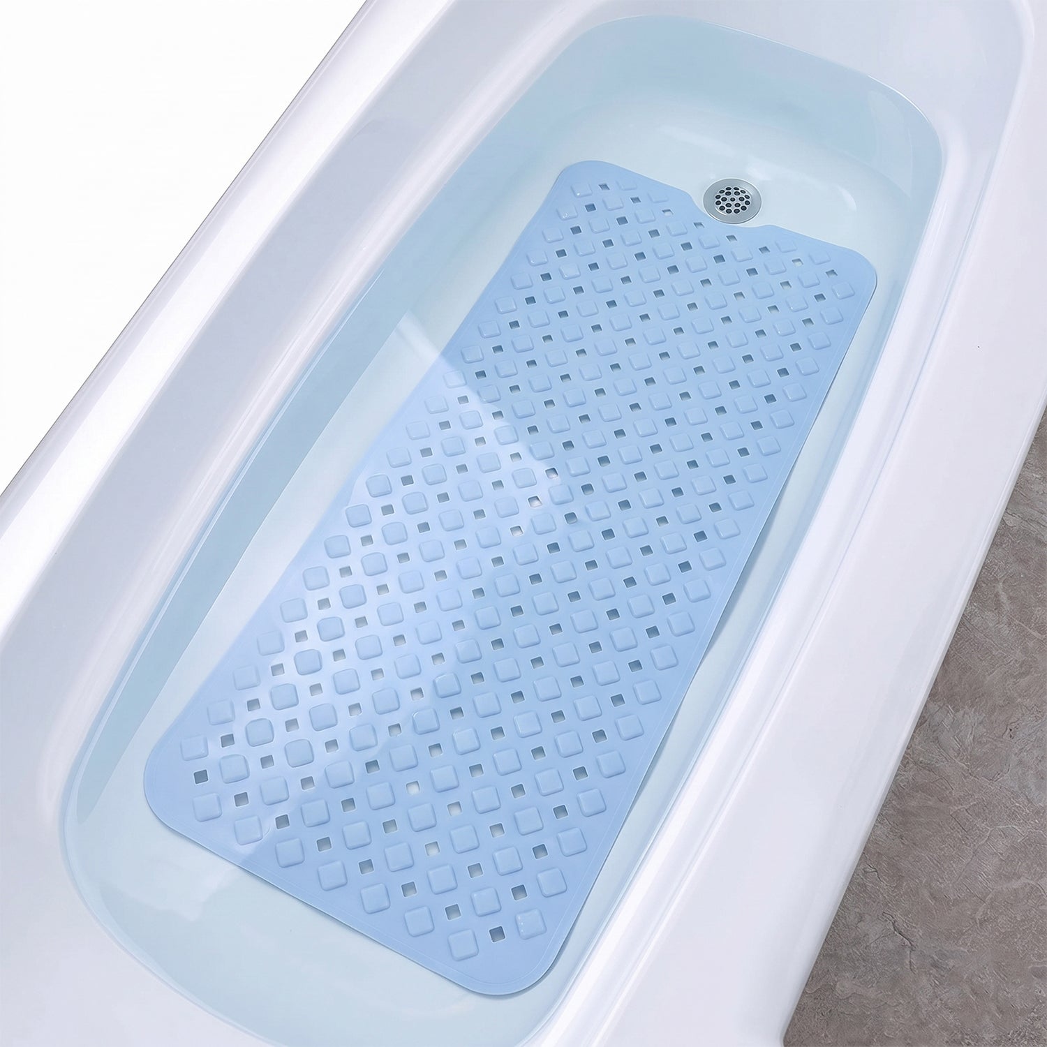Suction Cups Anti-slip Bath Mat (1 Pc 88x40 Cm)