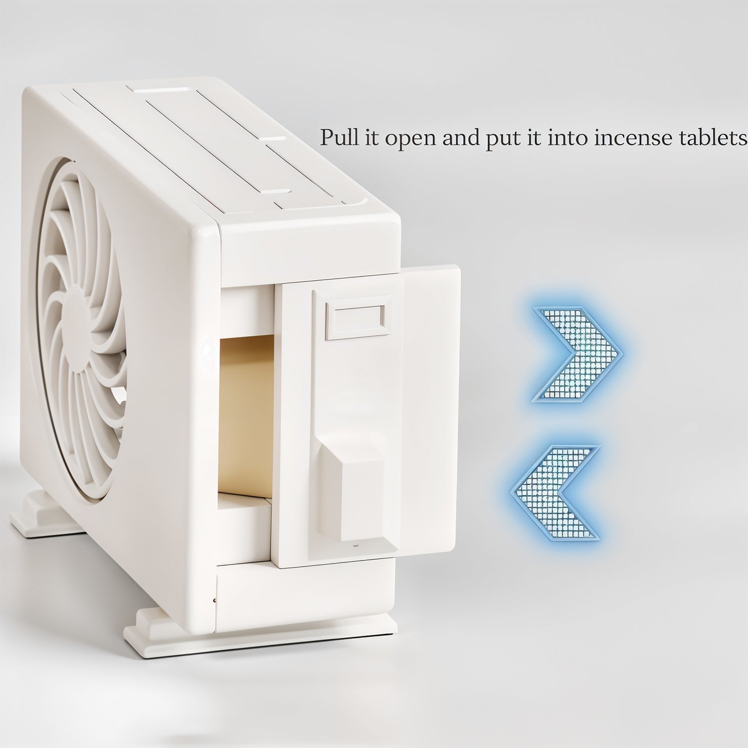 Solar-powered perfume diffuser design details