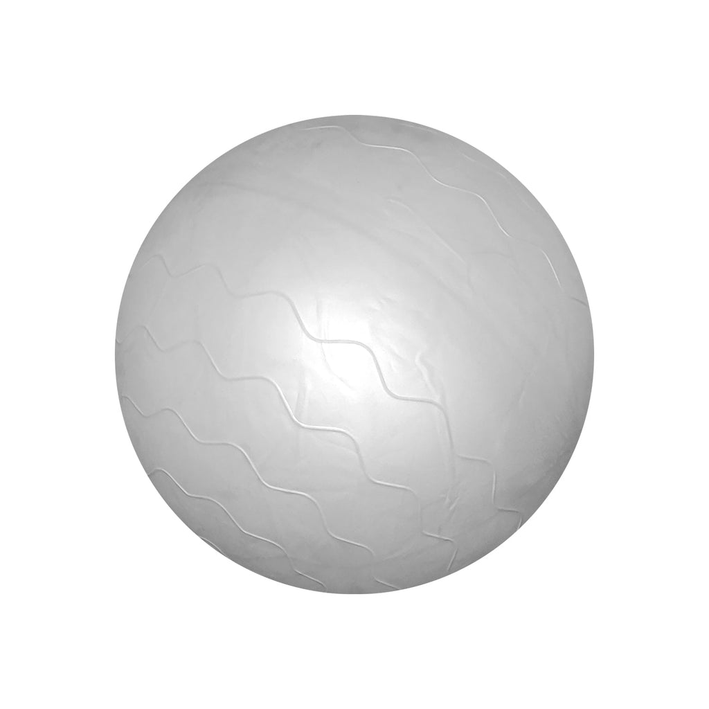 Woman using a 75CM gym ball for core strength and balance training