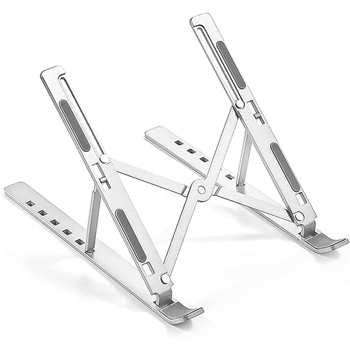 ZenLift ergonomic aluminum laptop stand design