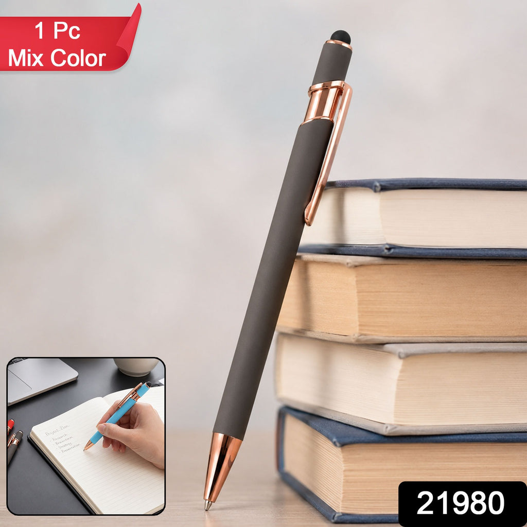 Mix Color Writing Ball Pen Smooth Ballpoint Pen For School Office Home (1 Pc)