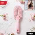 Curved Vented Styling Massage Hair Brush Detangling Comb For Men And Women (1 Pc)