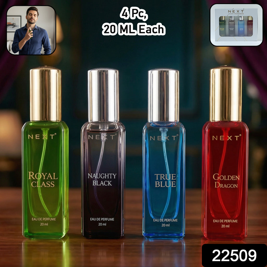 Next Luxury Fragrances Mini Eau De Parfum Gift Set (4 Pc 20 Ml Each)