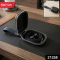Premium Hard Shell Earphone Carrying Case With Zipper Closure