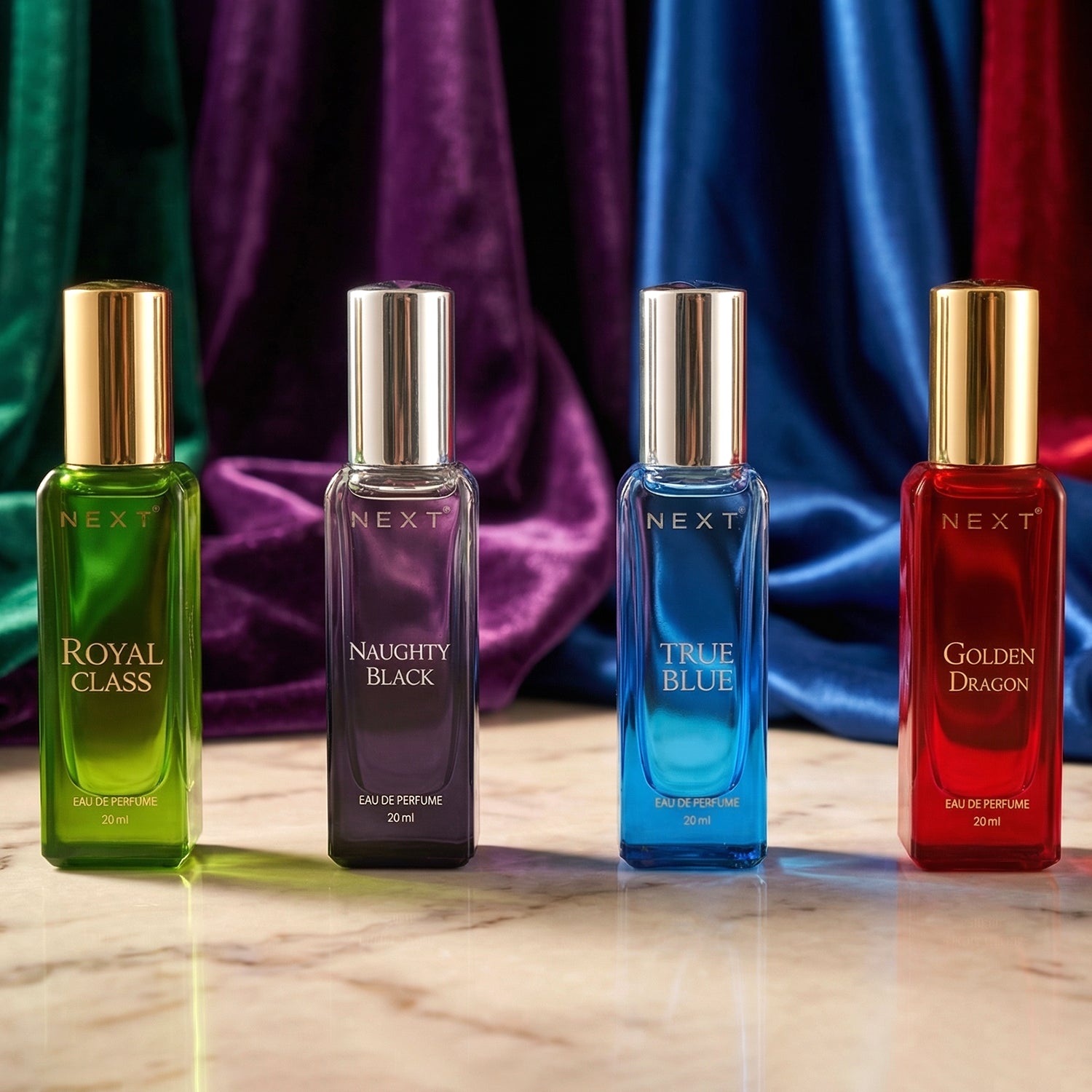 Next Luxury Fragrances Mini Eau De Parfum Gift Set (4 Pc 20 Ml Each)