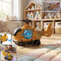 Military spray helicopter toy kids