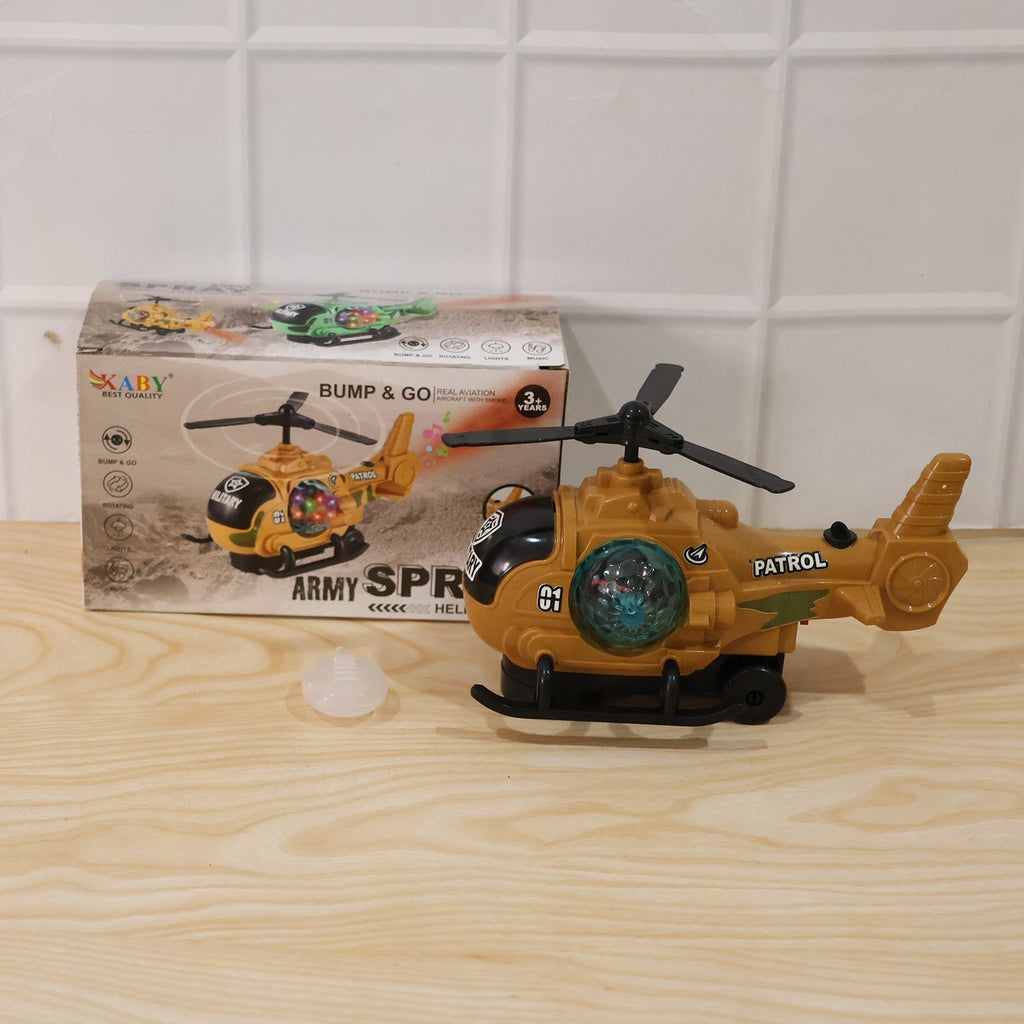Helicopter toy daily indoor play