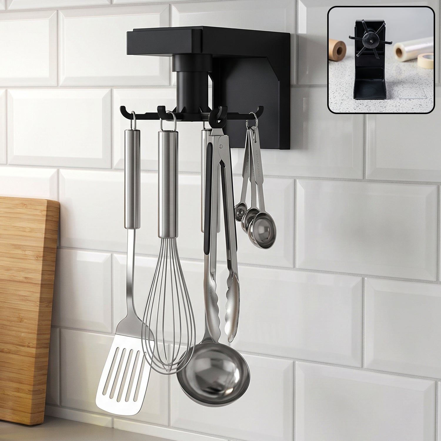 Rotating hanging hook main image without SKU