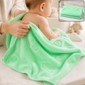 Soft microfiber bath towel lifestyle use