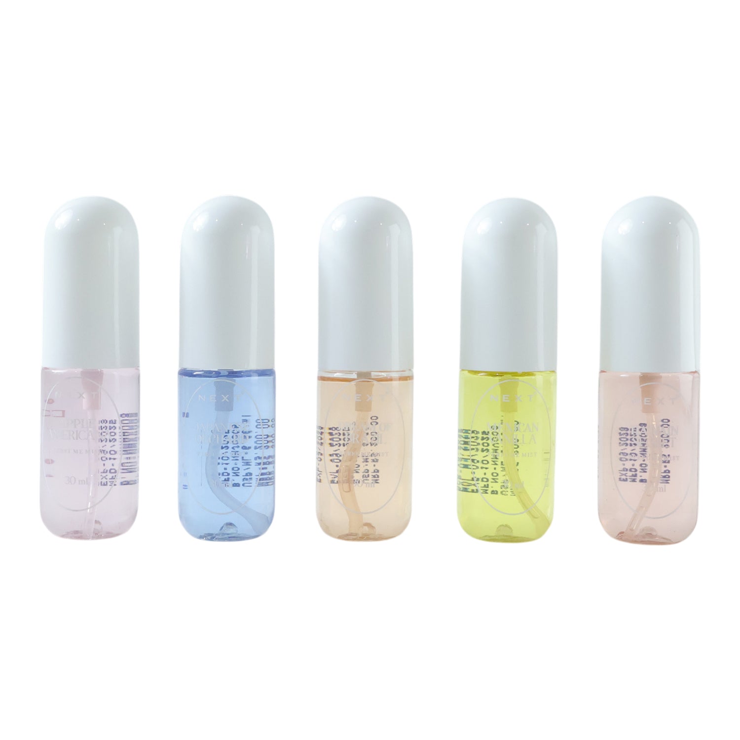 Next Mist Luxury Fragrances Mini Perfume Spray Gift Set (5 Pc 30 Ml Each)