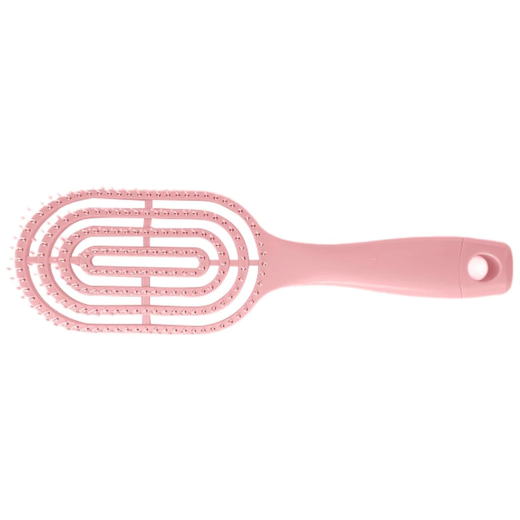 Curved Vented Styling Massage Hair Brush Detangling Comb For Men And Women (1 Pc)