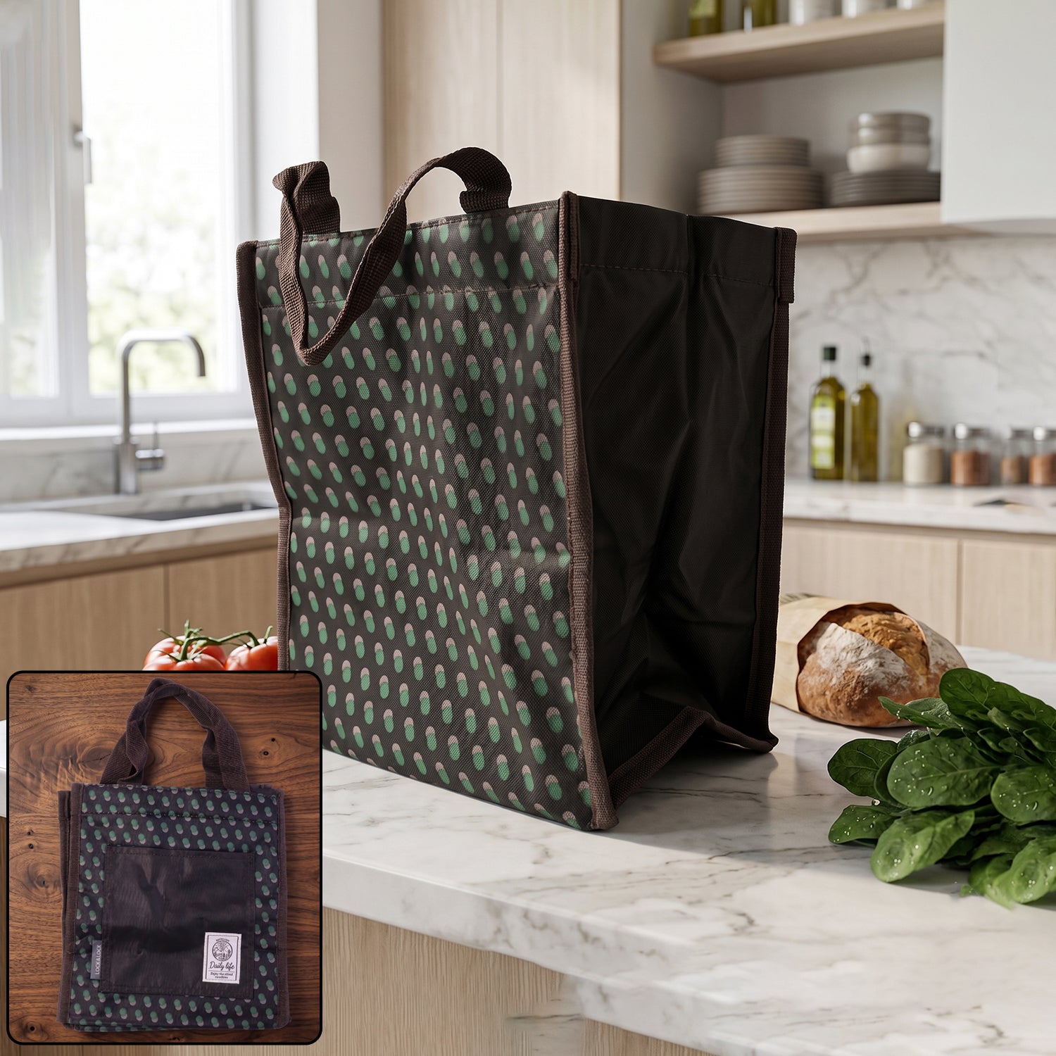 Reusable Multipurpose Carry Bag (1 Pc 23x22 Cm)