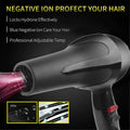 0386 1500 Watts Professional Hair Dryer 2888 (Black)