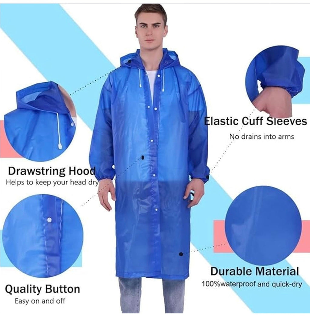 6488 Mix Size Portable Student Rain Coat Kids Girls  Boys Outdoor Traveling Eva Material Raincoatrain Wearrain Suit For Outdoor Accessory (1pc)