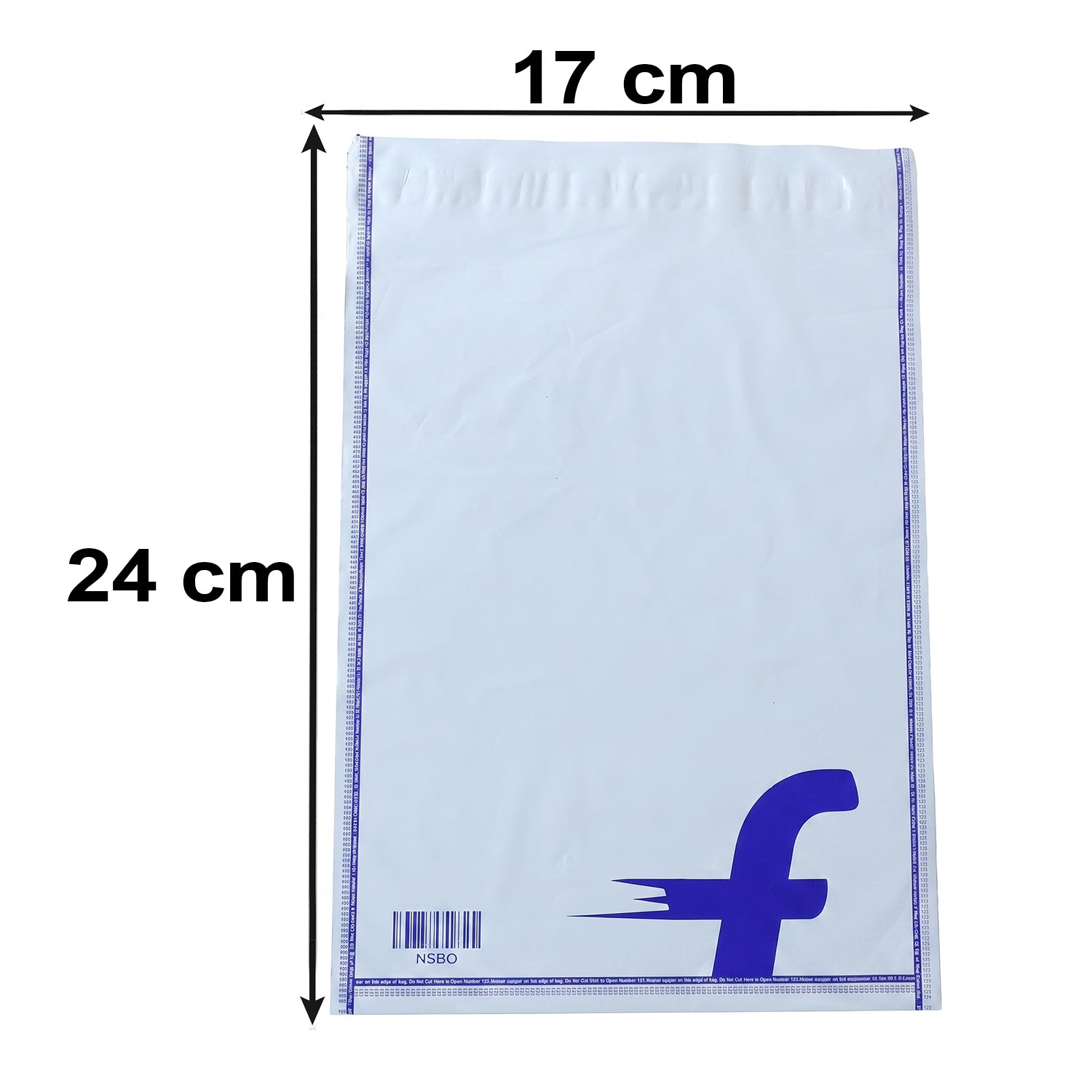 Flipkart Courier Bags 6.5 X 8 Inch Pack Of 100 Tamper Proof Polybags (100 Pc)