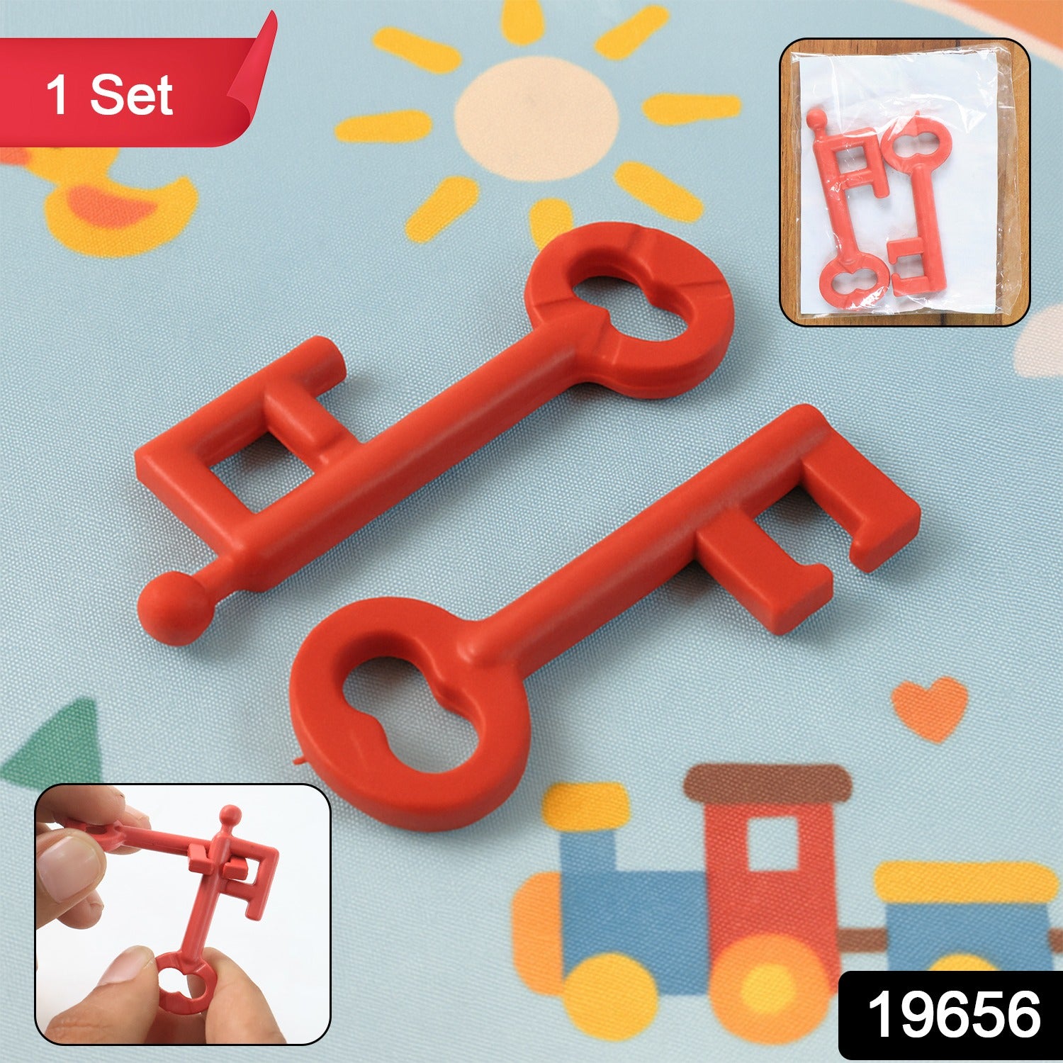 Magic Key Puzzle Set  Fun Brain Teaser Toy