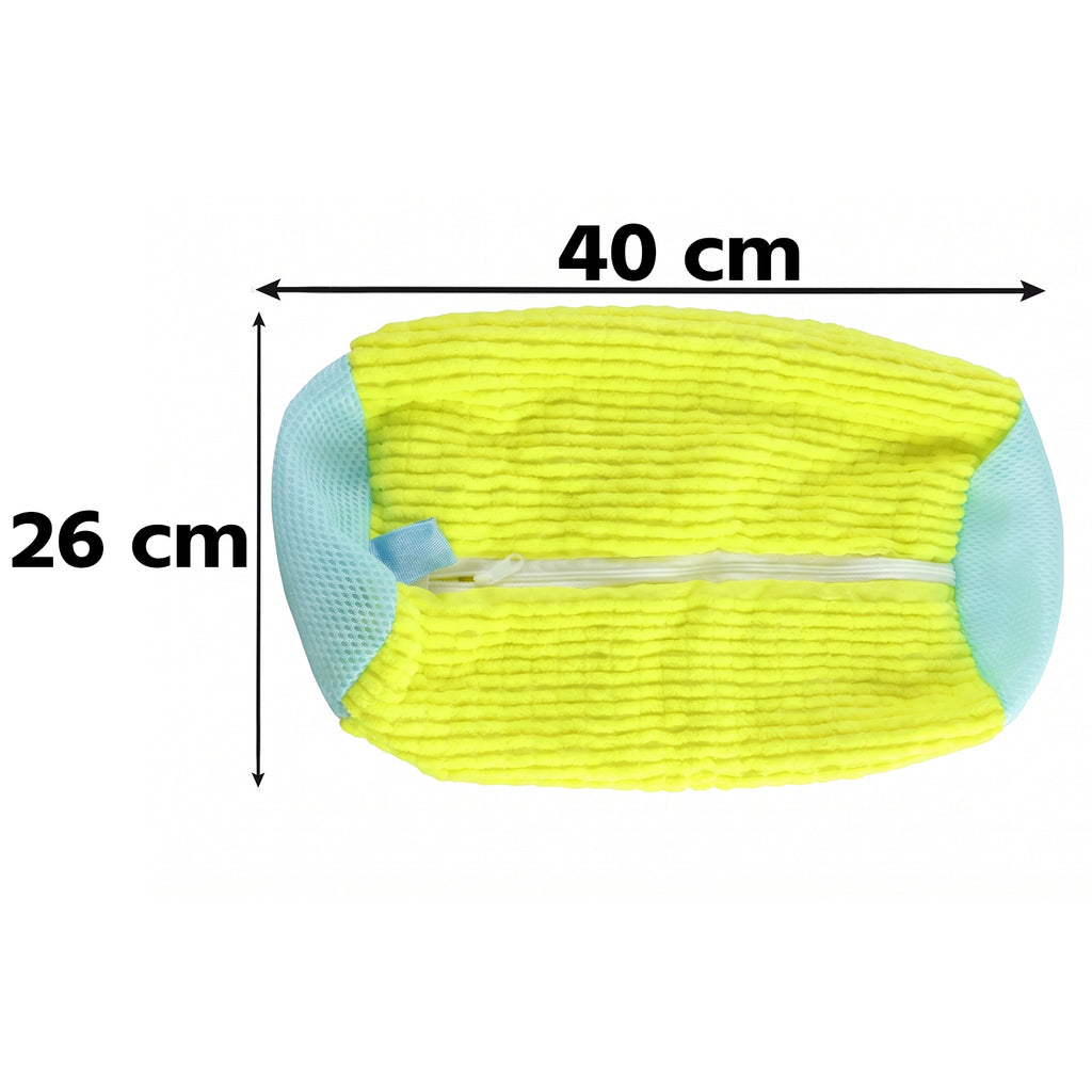 Shoe Laundry Wash Bag With 2 Shoe Support For Washing Machine (1 Set)