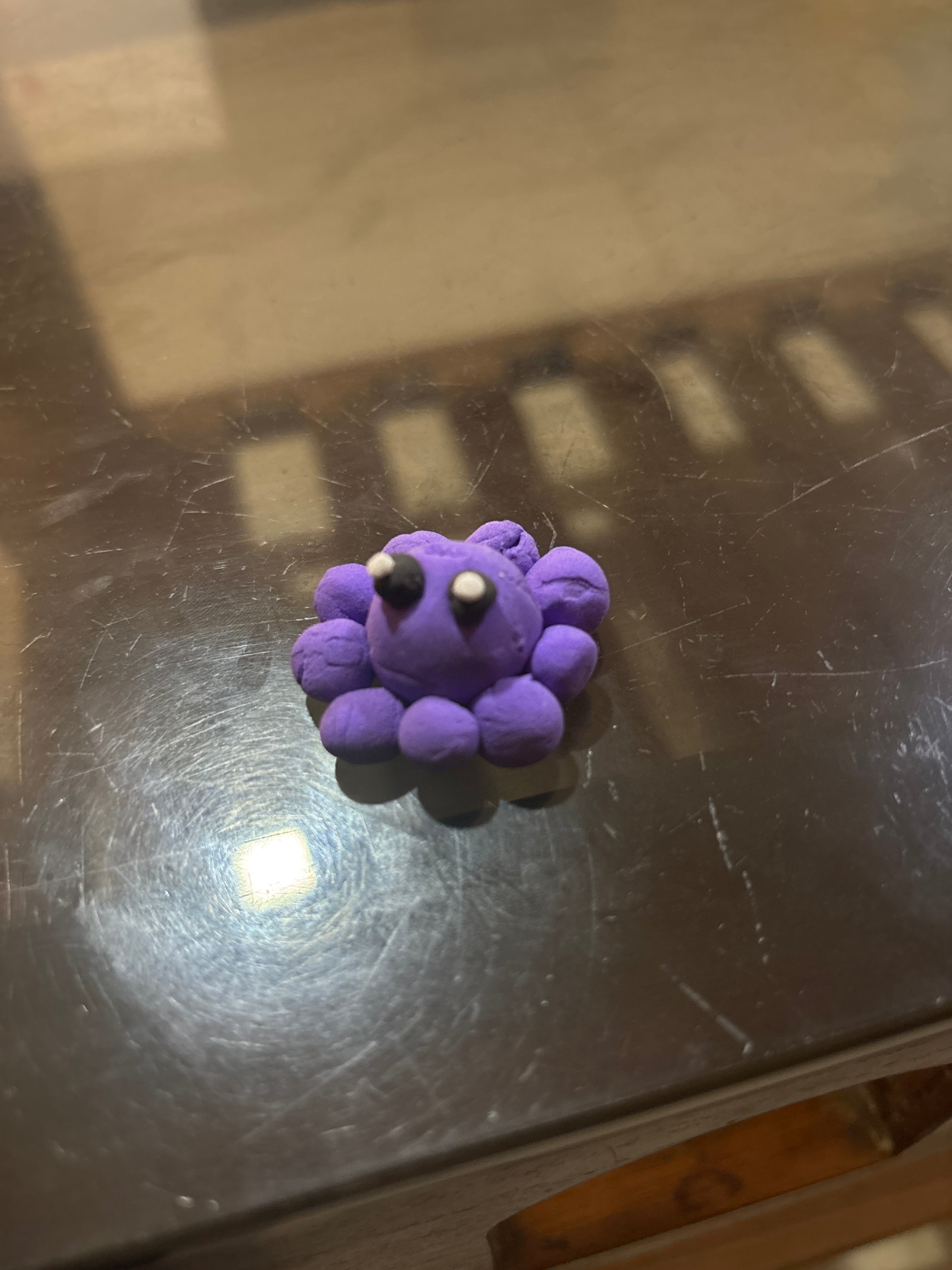 Octopus clay keyring by ADVIK