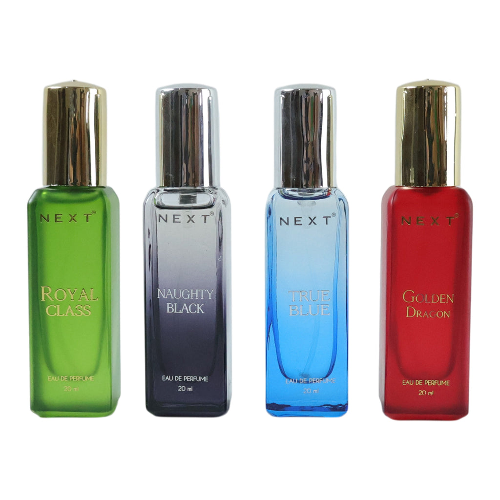 Next Luxury Fragrances Mini Eau De Parfum Gift Set (4 Pc 20 Ml Each)