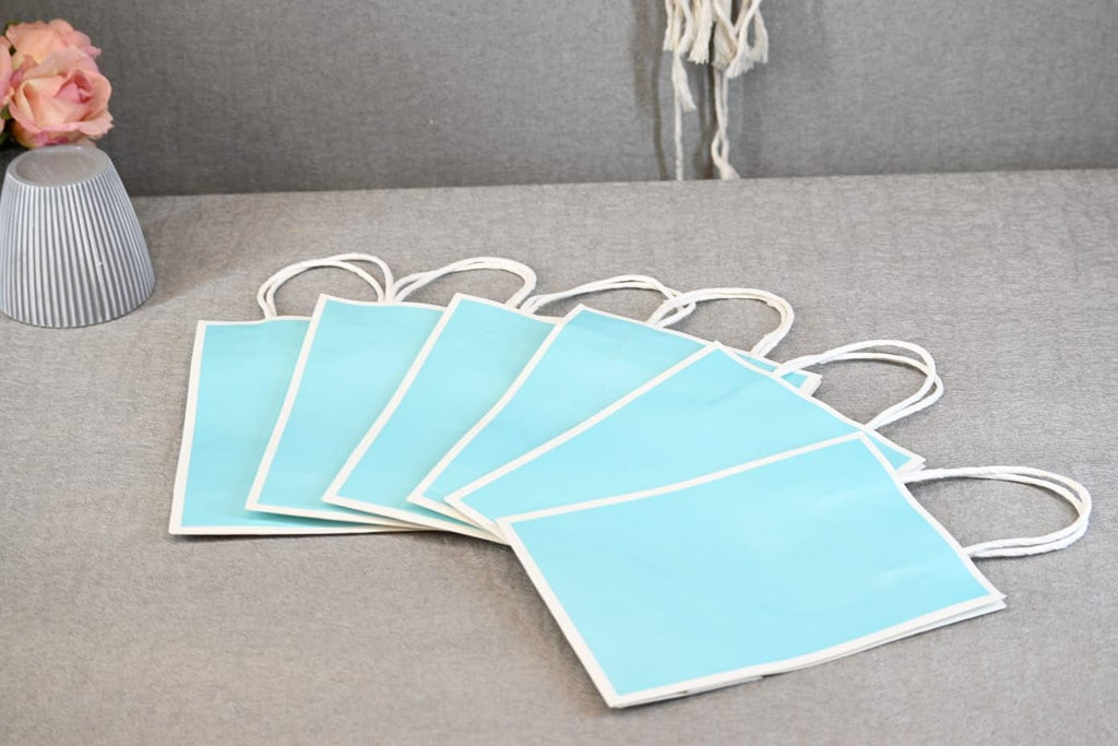 Small Size  (21 X15 X8 cm) Paper Bags With Handle Gift Paper bag, Carry Bags, gift For Valentine Gifting, marriage Return Gifts, Birthday, Wedding, Party, Season's Greetings - Image 12