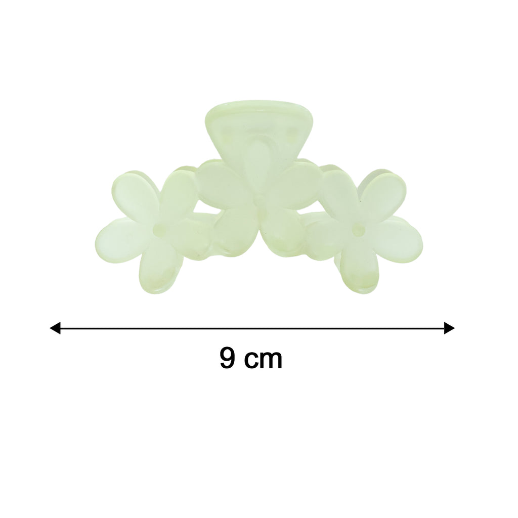Elegant Floral Design Hair Claw Clip For Women (1 Pc)