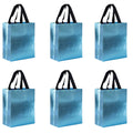 Small Size Non Woven Fabric Bag With Handle 22 x 21.5 cm Gift Paper bag, Carry Bags, gift bag, gift for Birthday, gift for Festivals, Season's Greetings and other Events(Blue) - Image 1