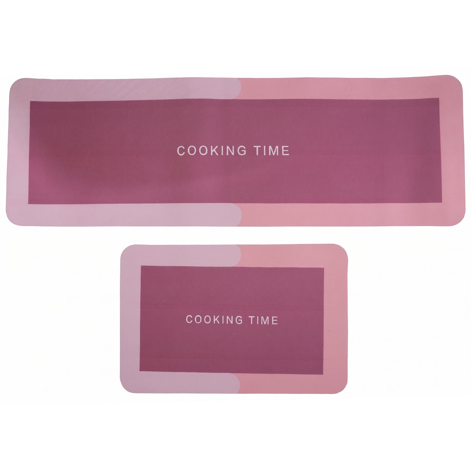 Premium Anti Slip Kitchen Floor Mat Set (2 Pc 120x38 Cm + 58x38 Cm)