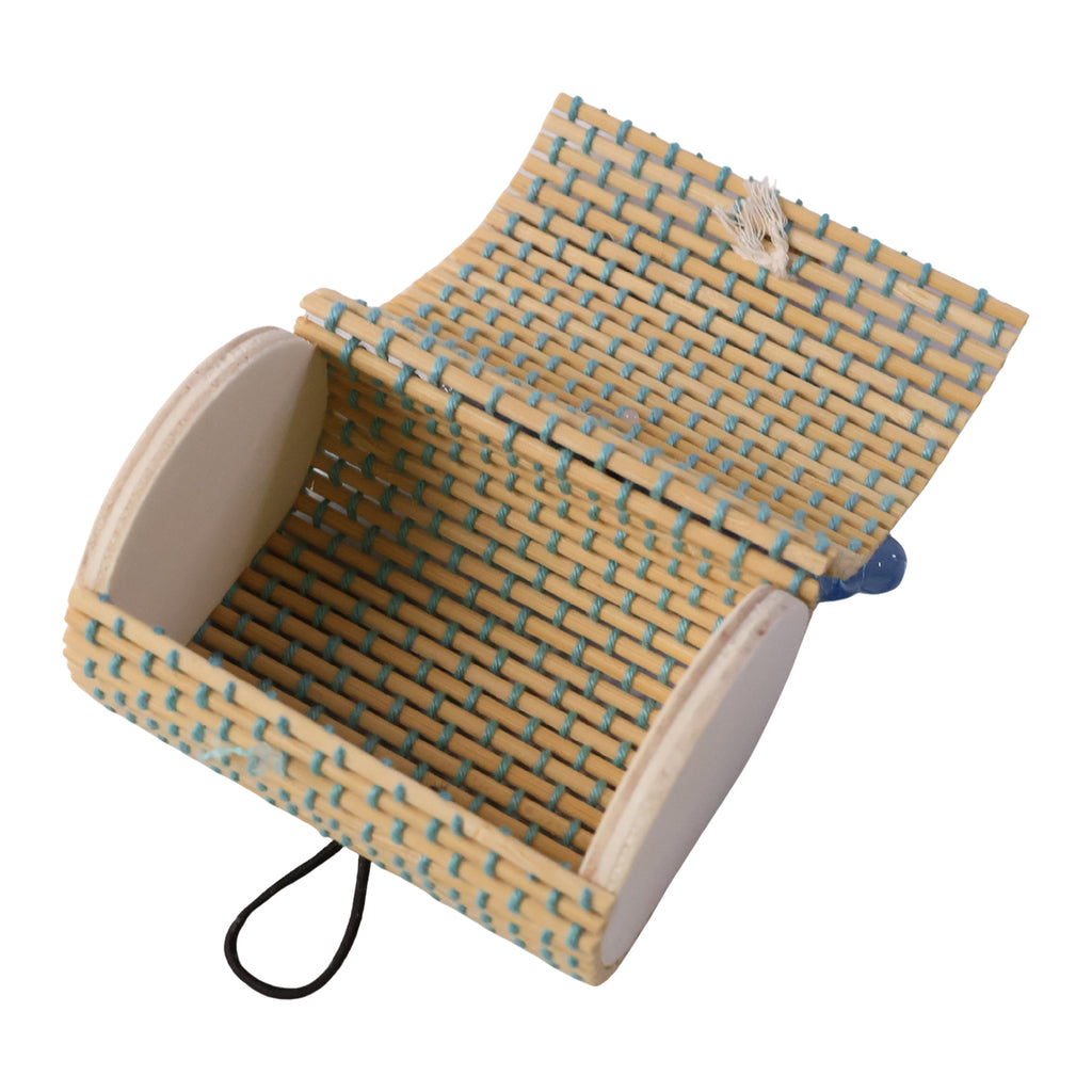 Mini Bamboo Empty Gift Box Decorative Candy Chocolate Storage Basket (1 Pc)