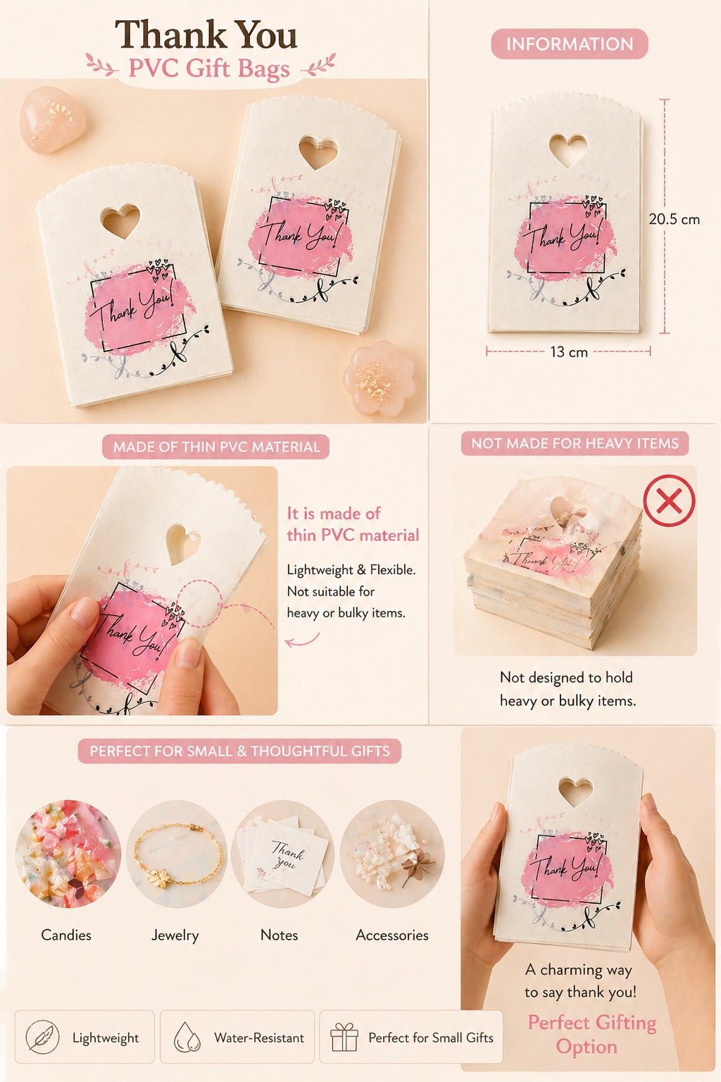 Printed Korean Gift Pouch (19 x 14 cm) | Cute Designer Packaging Bags for Chocolates, Return Gifts & Small Hampers | Assorted Designs Available - Image 8