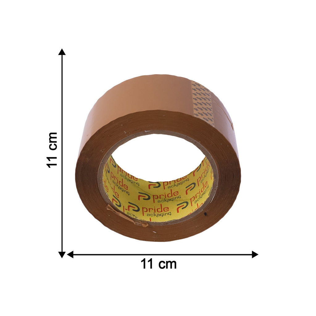 Brown Cello Tape For Box Sealing Packing And Shipping Use (120 Mtr)