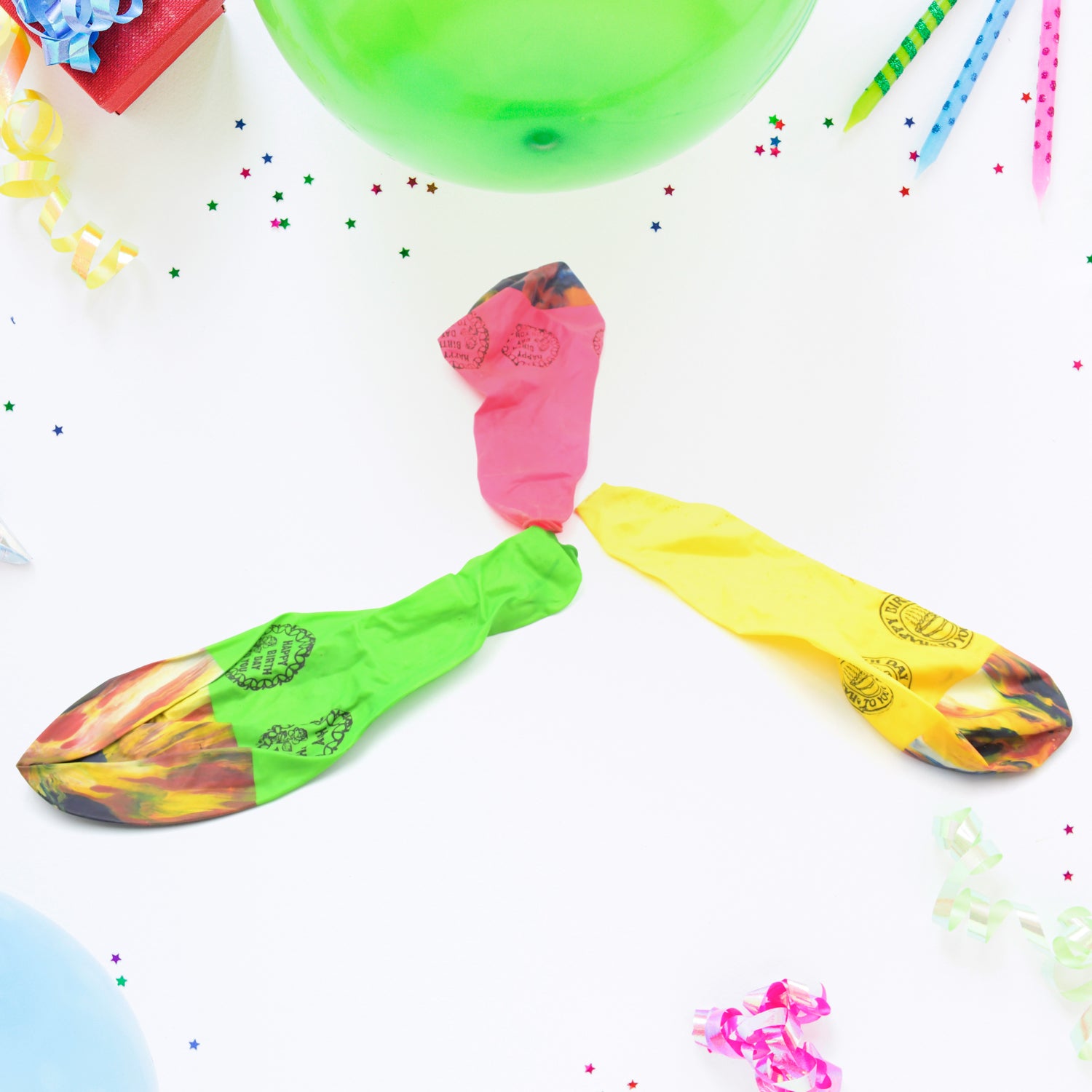 8896 Big Size Balloons Kinds Of Rainbow Party Latex Balloons For Birthdayanniversaryvalentinesweddingengagement Party Decoration Multicolor (3 Pcs Set