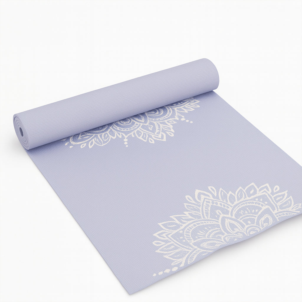 Premium Non-slip Printed Yoga Mat (Mix Color  1 Pc)
