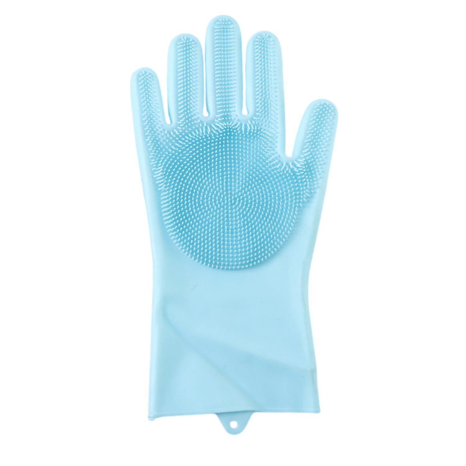 Multipurpose Silicone Dishwashing Cleaning Glove With Scrubber Brush (1 Pc)