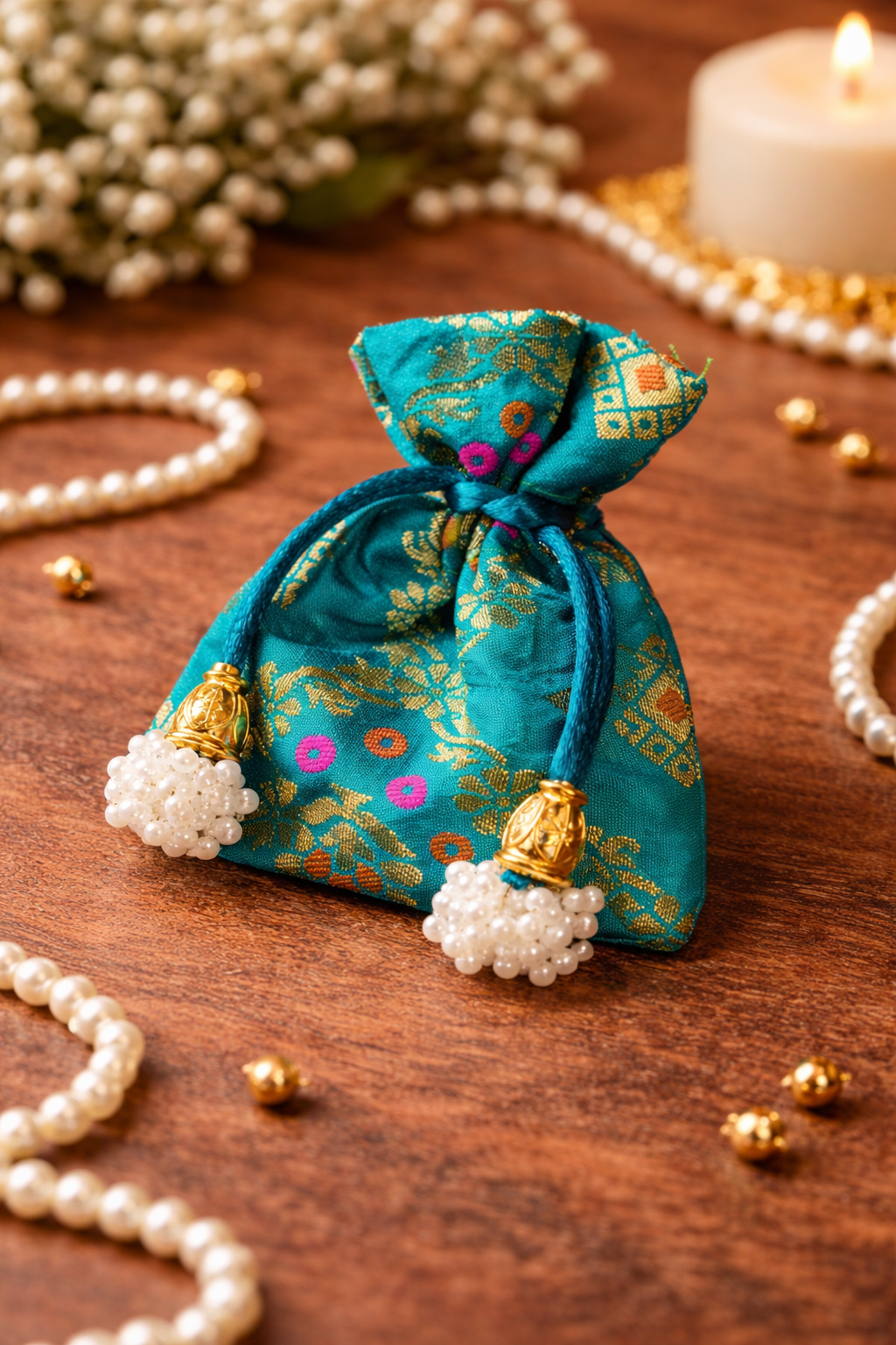 Small mini Jute Potli Bags Coin Pouch for Marriage, Return, Birthday Gifting | Handmade Bags for functions, Rakhi,Raksha bandhan,Gifts Packing, jewellery, Sweets, Dry fruits, chocolate, Party. - Image 10