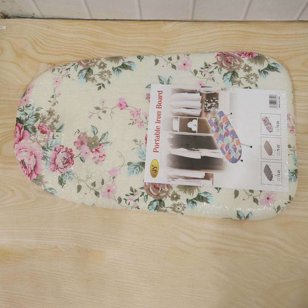 Foldable Tabletop Ironing Board Portable Mini Iron Board With Cotton Cover (1 Pc)