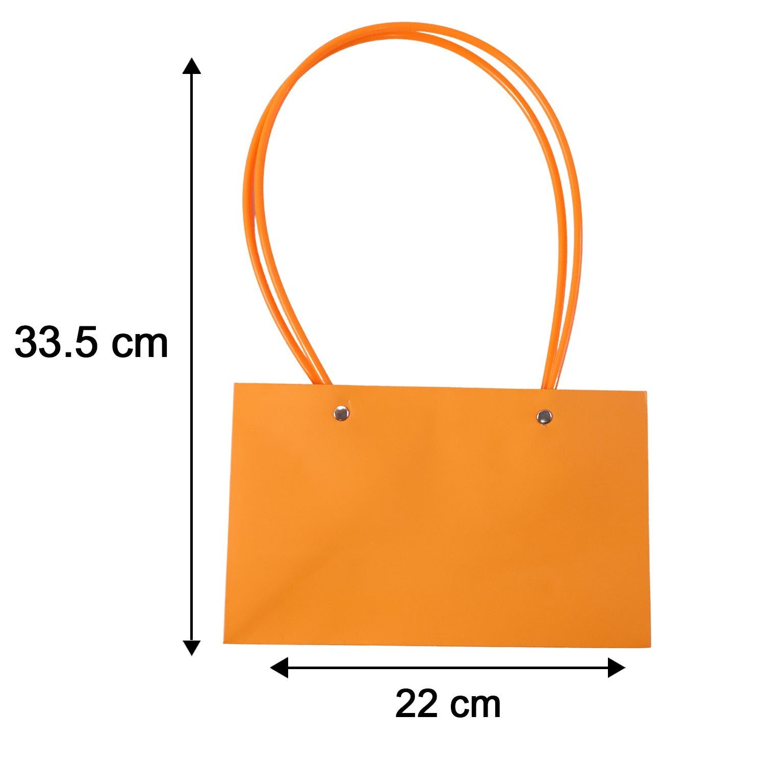 Stylish Foldable Flower Packaging Bag With Handle For Bouquet And Gifting (1 Pc)