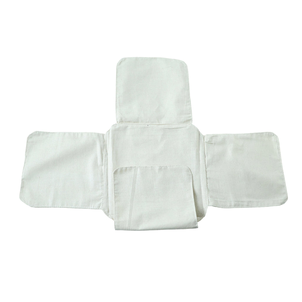 Pure Cotton Roti Mate Cloth Round Roti Cover (51  51 Cm 1 Pc)