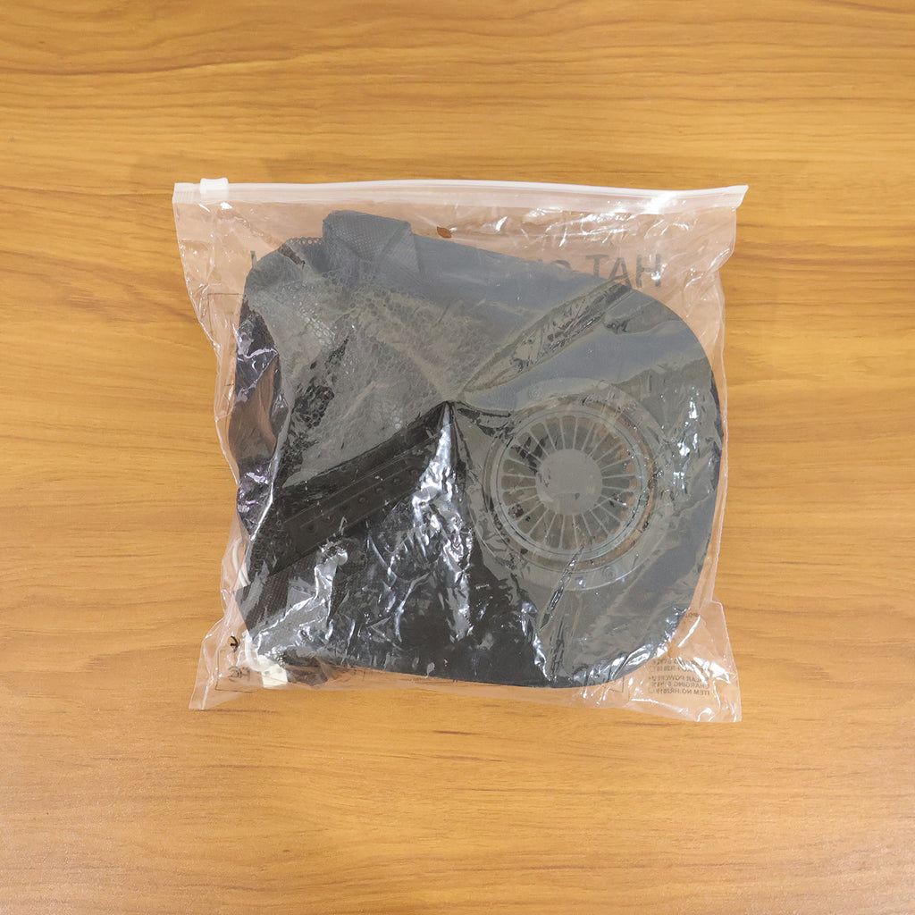 Portable Usb Rechargeable Cooling Cap With Built In Mini Fan (1 Pc )