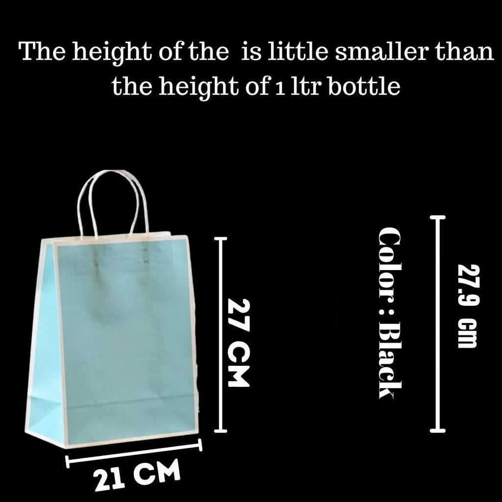 Large Size  (27X32X11 cm) Paper Bags With Handle Gift Paper bag, Carry Bags, gift For Valentine Gifting, marriage Return Gifts, Birthday, Wedding, Party, Season's Greetings - Image 6
