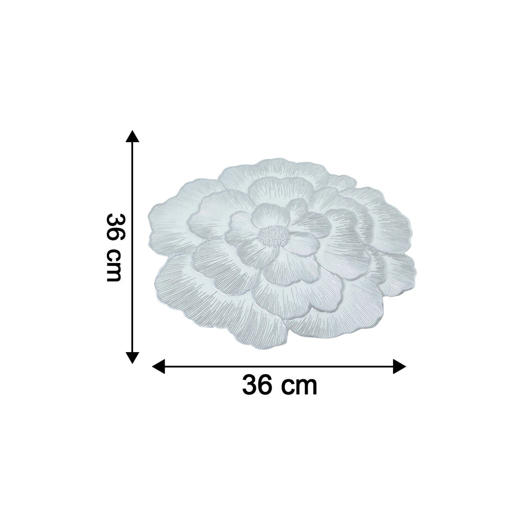 Decorative round table mat