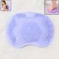 Green Silicone Bath Massage Cushion  Suction Cup Exfoliating Foot Scrubber  Mat