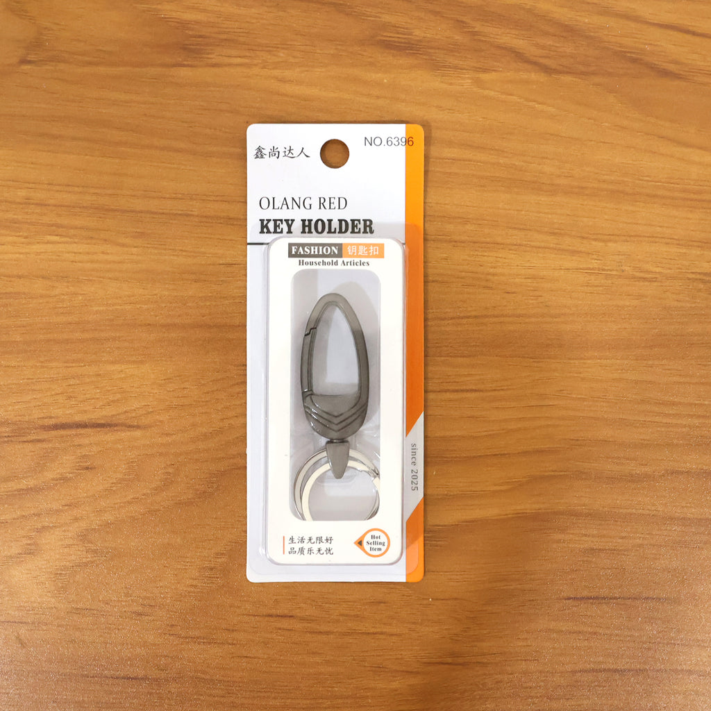 Premium Heavy Duty Metal Carabiner Keychain With Key Ring Clip Hook (1 Pc)