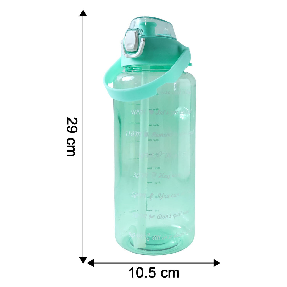 DeoDap 2 Litre Leakproof Sports Bottle - main