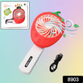 Rechargeable Handheld Mini Fan (Battery Not Included  Mix Color)
