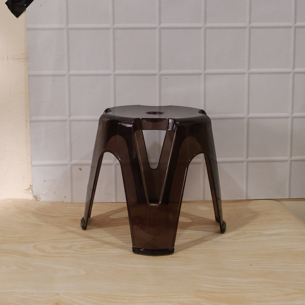 Strong Durable Plastic Sitting Stool For Home Bathroom And Outdoor Use (1 Pc)