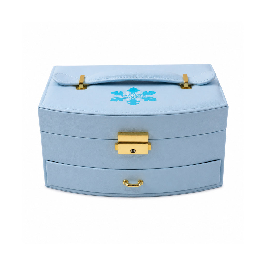 Premium Multi Layer Jewelry Storage Box With Mirror (1 Set)