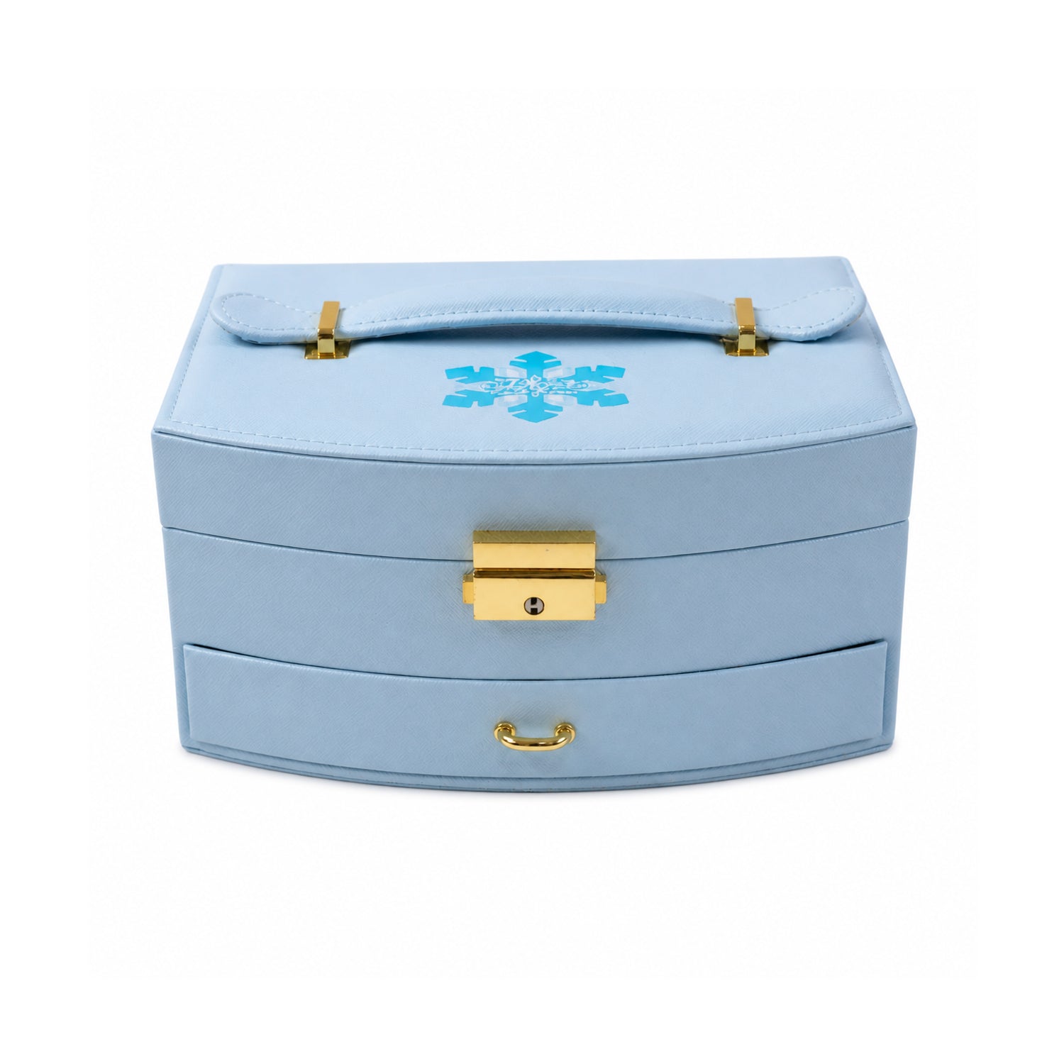 Premium Multi Layer Jewelry Storage Box With Mirror (1 Set)