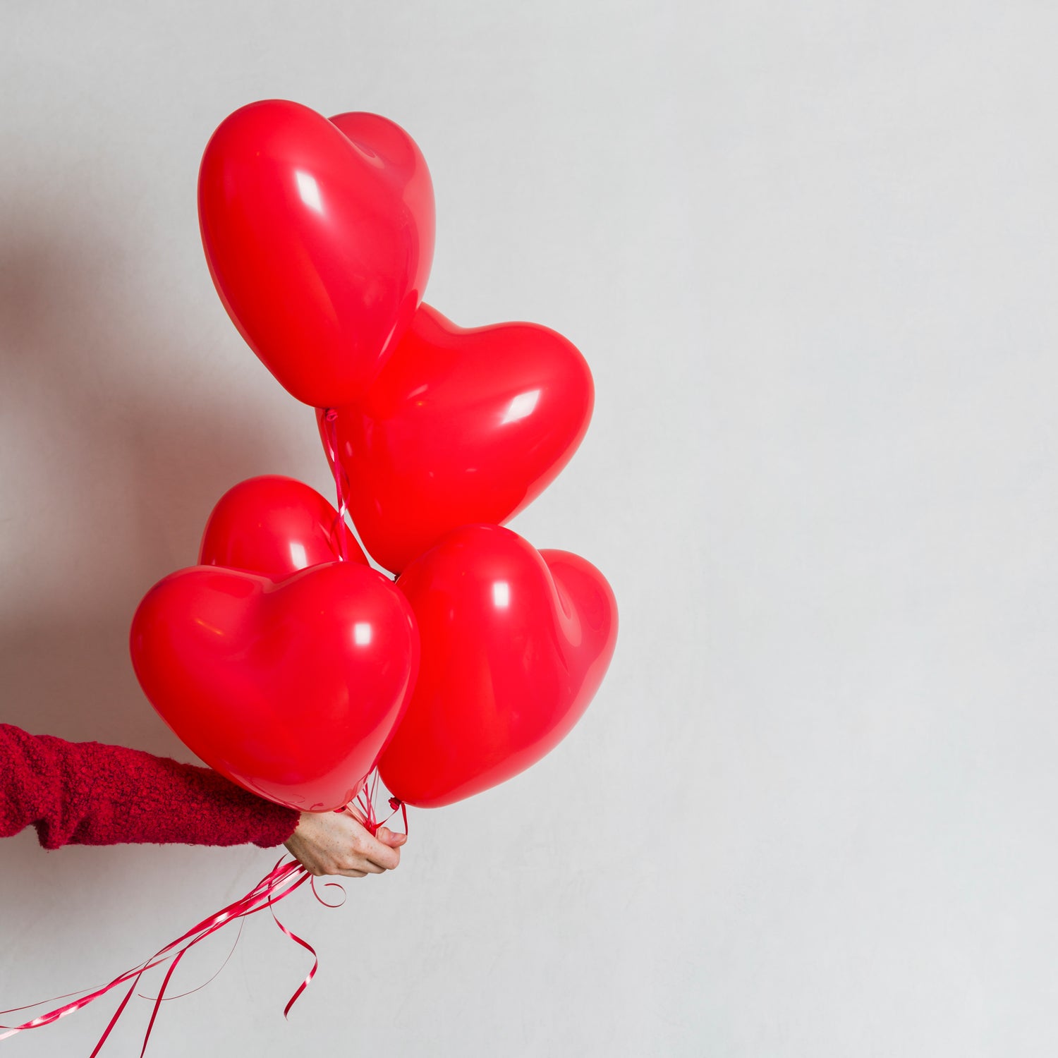 8892 Heart Shaped Balloons Kinds Of Rainbow Party Latex Balloons For Birthdayanniversaryvalentinesweddingengagement Party Decoration Multicolor (4 Pcs Set)