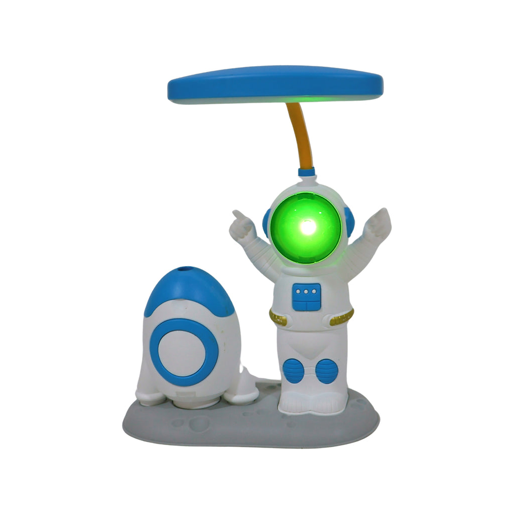Kids Astronaut Led Study Table Lamp With Built-in Pencil Sharpener (1 Set)