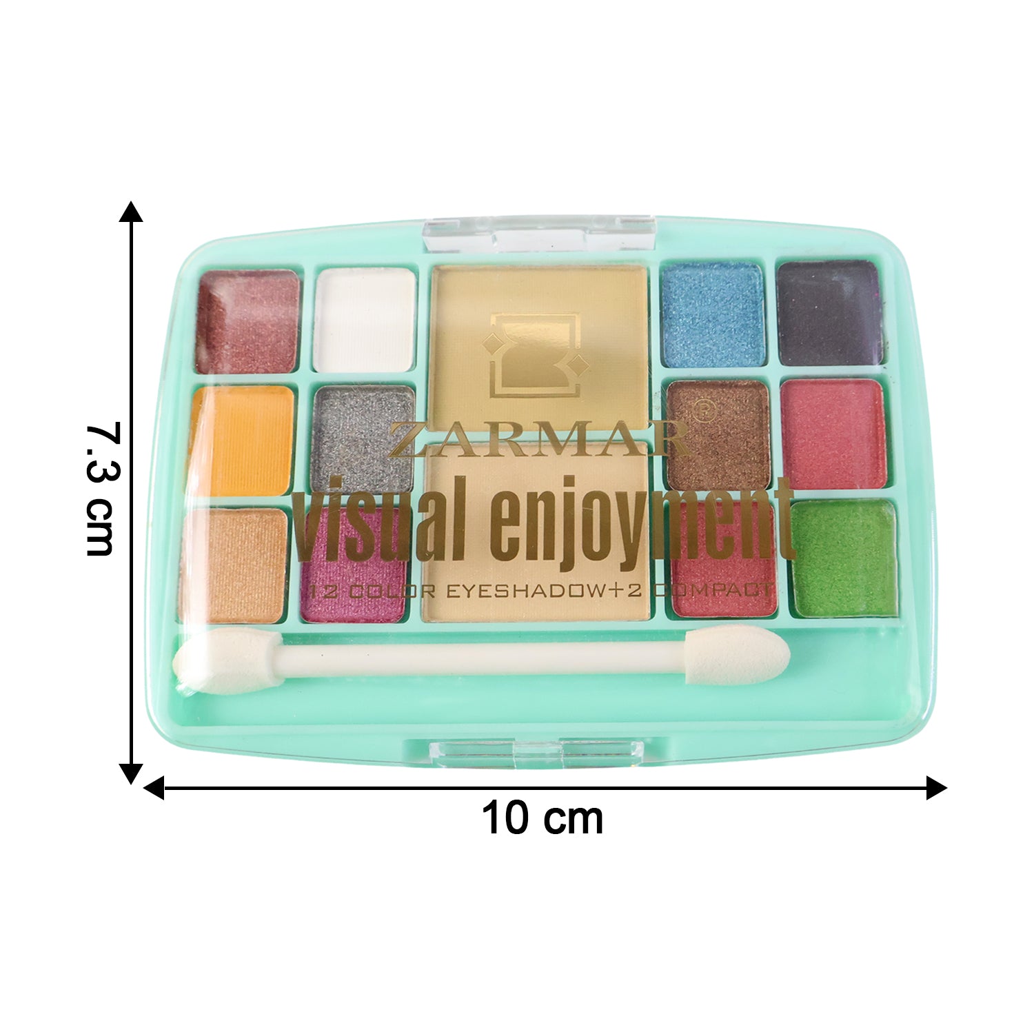 Multi-color Eyeshadow  Compact Makeup Kit (15 Gm  1 Pc)